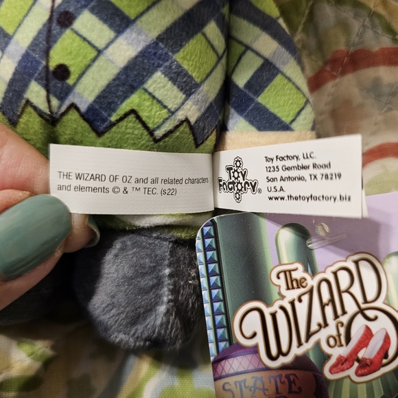 Toy Factory Wizard of Oz munchkin chibi style stuffed toy 10" tall NWT - Picture 10 of 11